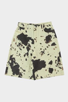 Aline - Jorts cow print brown