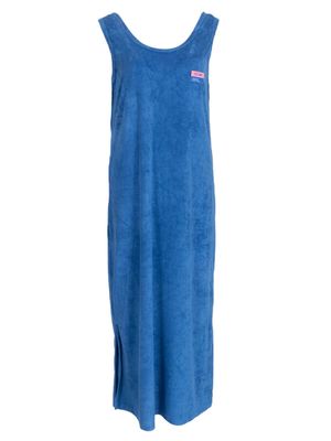 Aline - jurk badstof blauw