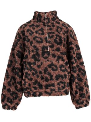 Aline - jacket Rixte leopard brown