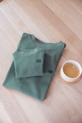 Feetje - wafelpyjama 3055793 Sea Green (XS t/m XL)