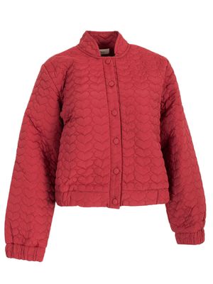 Aline - jasje hartjes bordeaux