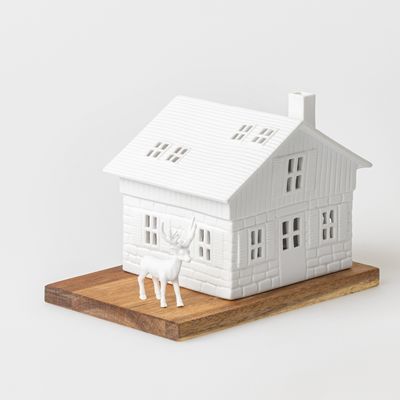 Räder - 92469 Lichthuis skihuis met hert