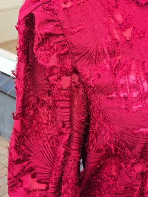 Aline - blouse Joëlle bordeaux