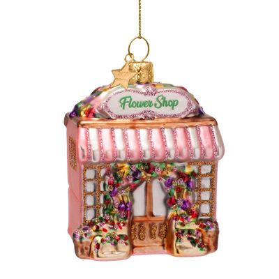 Vondels - Ornament multicolor flower shop