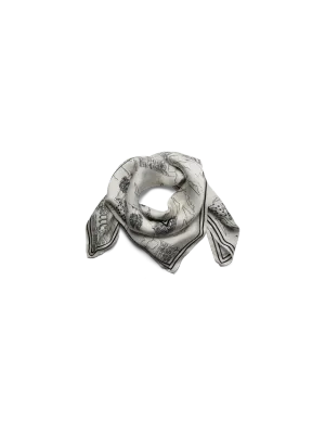 Mos Mosh Tale scarf 173640 Black