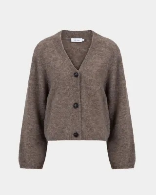 Knit-ted Ariel Cardigan 252P034 Walnut