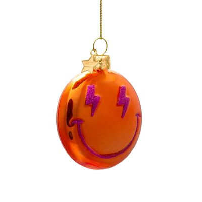 Vondels - Ornament orange smiley