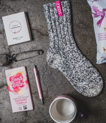 SOXS 3135 Grey/Bubble gum