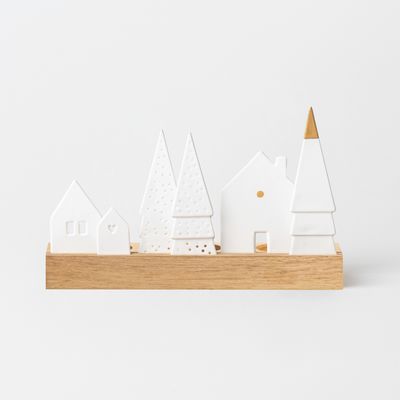 Räder - 92526 lichtobject dorp wit