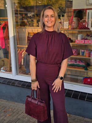 Sisters Point - Girl jumpsuit 11840 Deep Bordeaux