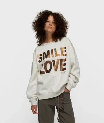 10DAYS sweater 20-811-6201 soft white melee