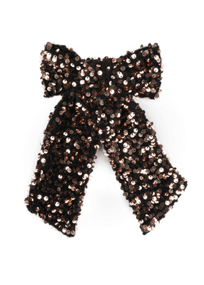 SUI AVA Anne Sequins Bow SA2404200 brown