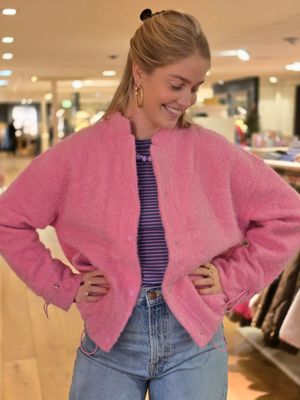 Aline - jasje zacht materiaal rose