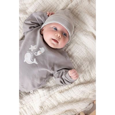 Feetje mutsje 53100713 Grey