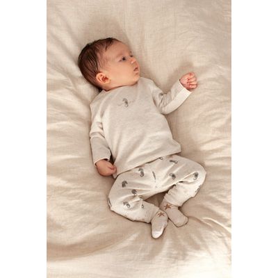 Feetje sokken 50400356 Offwhite Melange