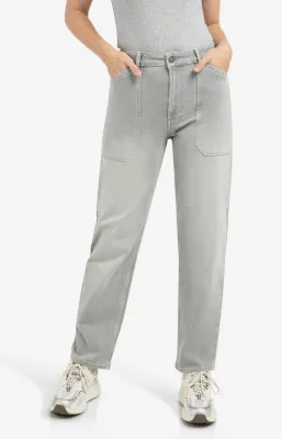 YAYA 01-311130-602 MID GREY DENIM