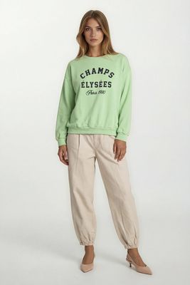 Aline sweater Champs Elysées Paris Groen