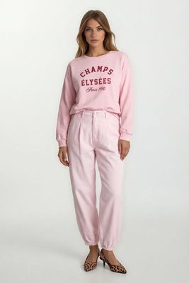 Aline sweater Champs Elysées Paris roze