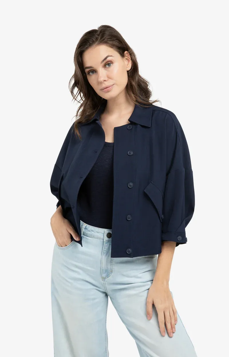 YAYA 01-201206-603 NAVY BLAZER BLUE