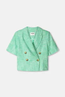 Pom Amsterdam blazer SP9572 Green