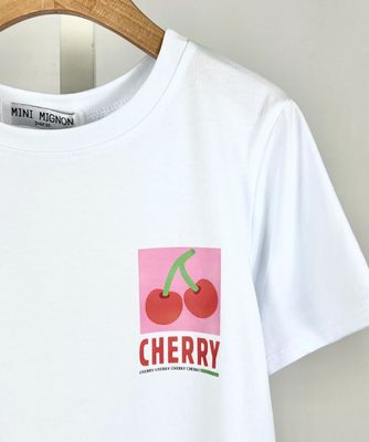 Aline - t-shirt kids Cherry wit