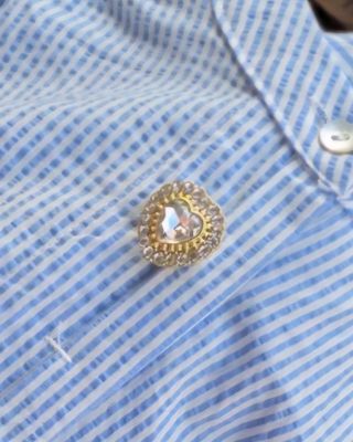 Button cover heart