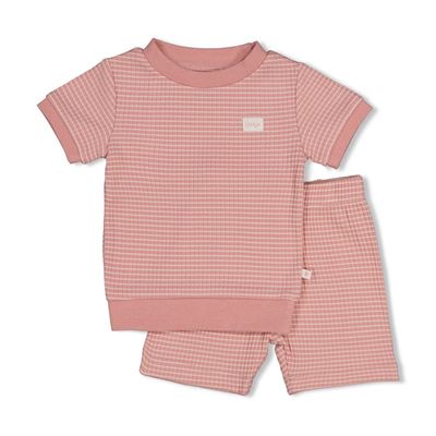 Feetje pyjama - shortama 305580 mauve (56 t/m 86)
