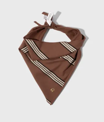 10DAYS bandana stripes 20-906-6202 deep brown