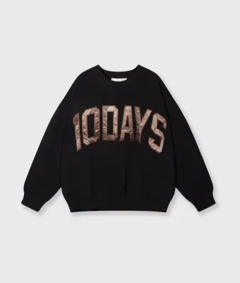 10DAYS sweater 10DAYS 20-815-6202 black
