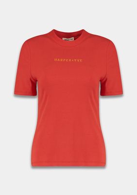 Harper & Yve Top Cammy HS6P415 Rood