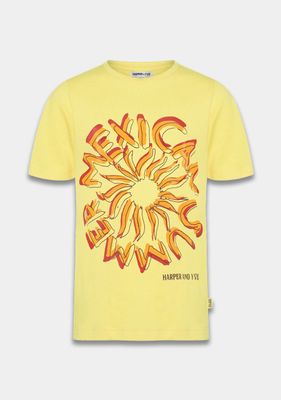 Harper & Yve T-shirt Mexicansun HS6Y308 geel