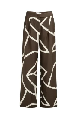 YAYA 01-301260-605 CHOCOLATE MARTINI BROWN DESSIN