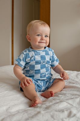 Feetje pyjama - Chase Check 50500092 (56 t/m 86)