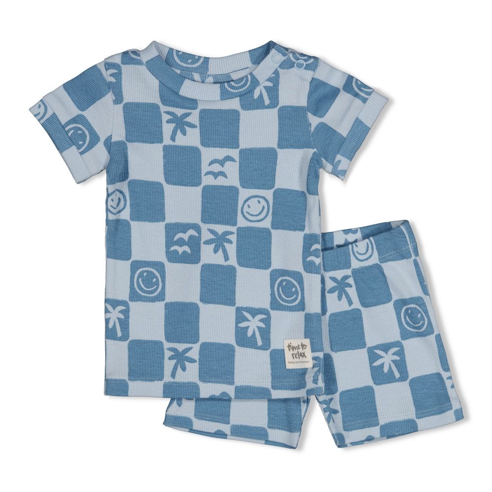 Feetje pyjama - Chase Check 505000921 (92 t/m 128)
