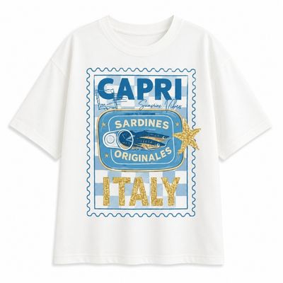 Aline - t-shirt capri wit