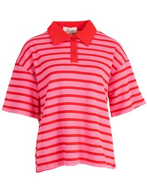 Aline - striped polo A-9164 Red