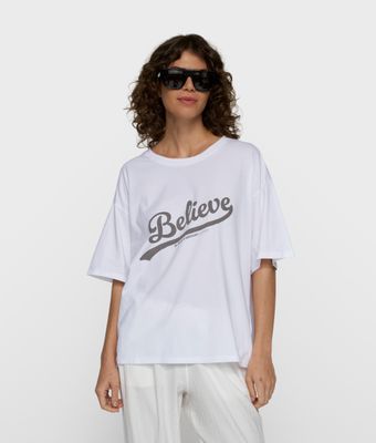 10DAYS believe tee 20-757-6203 white