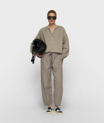10DAYS flowy blouse 20-404-6203 fog