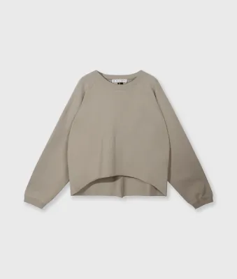 10DAYS raglan sweater 20-808-6203 fog