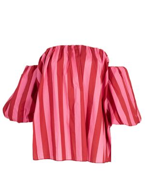 Aline - offshoulder top A-8632 fuchsia/red Aline - offshoulder top A-8632 fuchsia/red