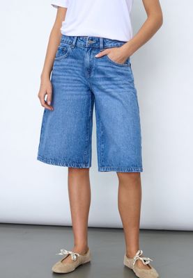Sisters Point - Ofira short Mid Blue Denim