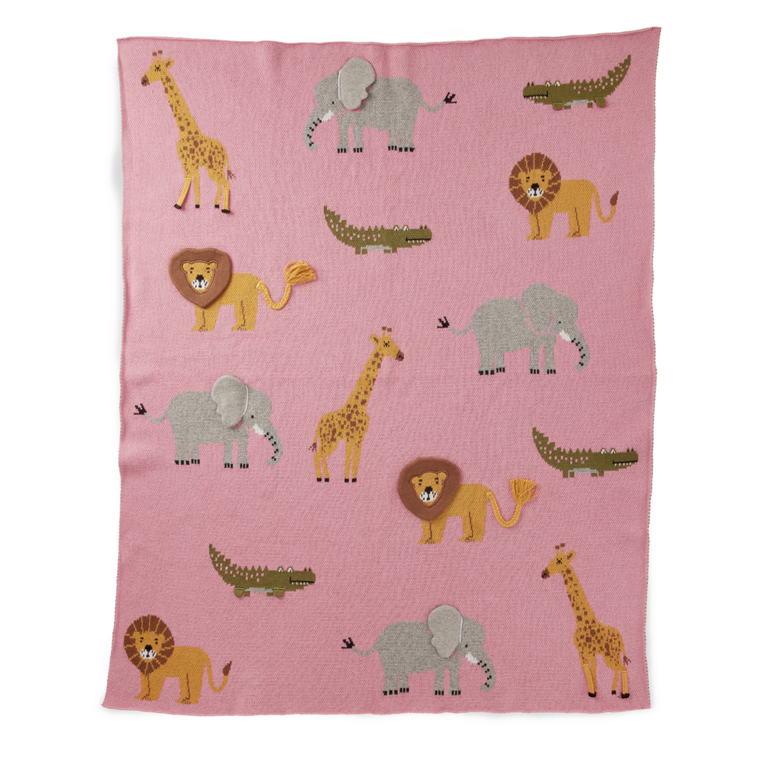 RICE - babydeken roze RICE - babydeken roze