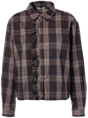 JcSophie - Parole P5017-1 Blue/sand check JcSophie - Parole P5017-1 Blue/sand check