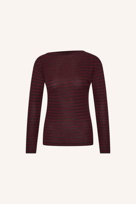 By-Bar Leya stripe top 26411117 pecan