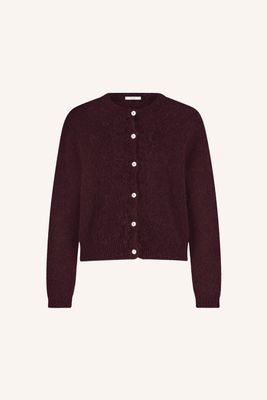 By-Bar Cleo cardigan 26414007 deep wine
