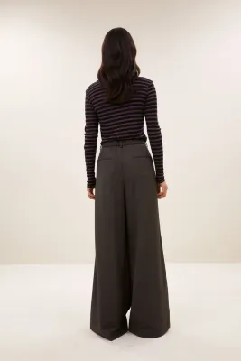 By-Bar basic ls rib top - deep stripe