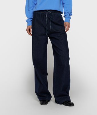 10DAYS western pants 20-013-6203 dark blue