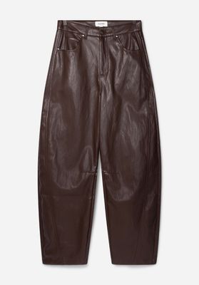 Aaiko - Quin PU trousers Fudge