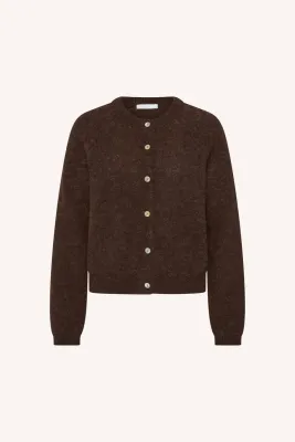 By-Bar Falon cardigan - deep brown