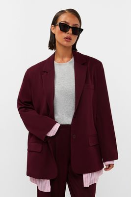 Studio Amaya Haven blazer - Bordeaux